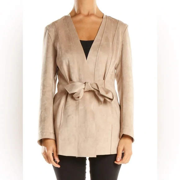 Zara suede tie jacket - Picture 5 of 5